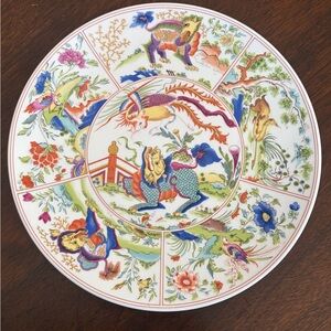 Royal Worcester Limited Plate Chinoiserie Series Collector Plate Bishop Sumner